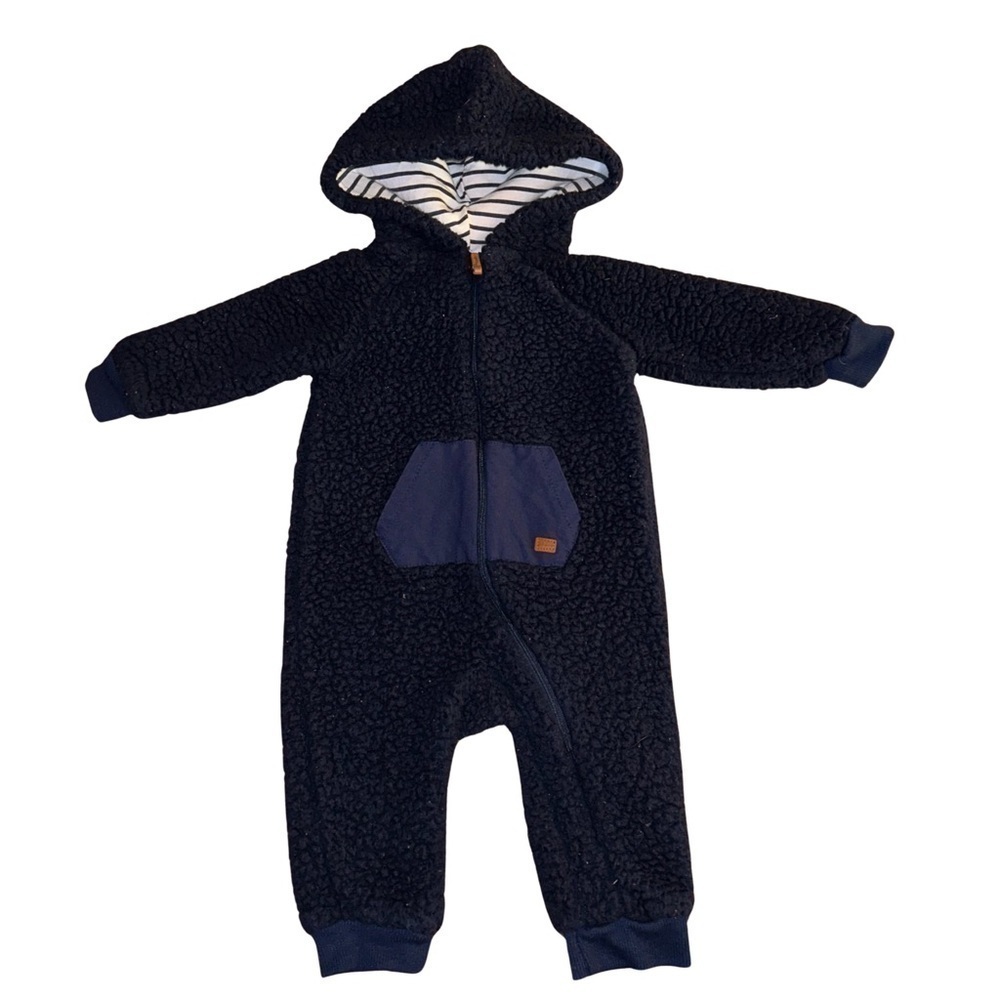 7 For All Mankind Infant Sherpa One Piece - Size 6/9 Months
